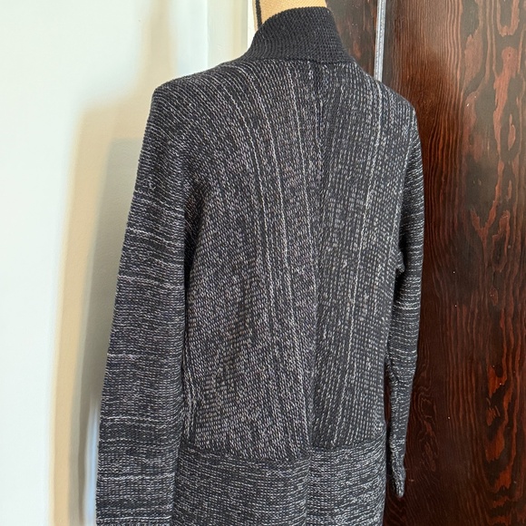 Banana Republic cotton blend long open cardigan | size S - Picture 6 of 11